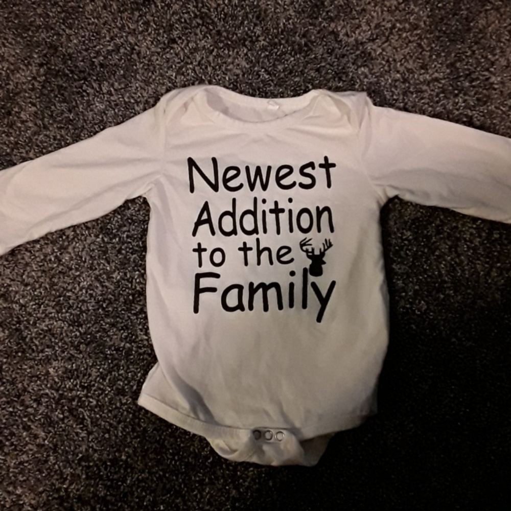 6 month onsie